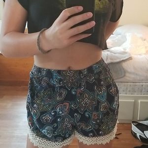 Fabric shorts